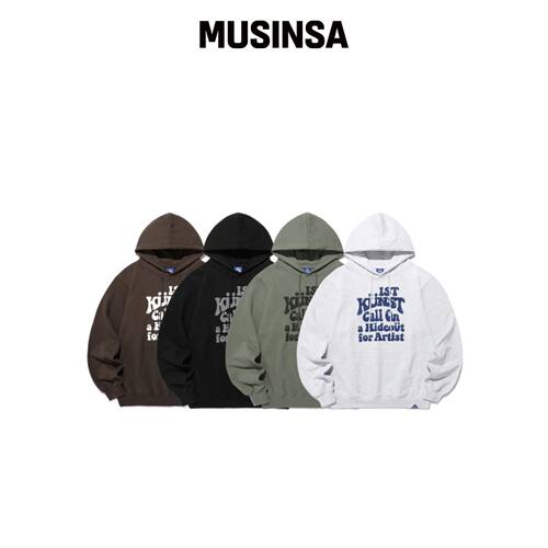 ISTKUNST HIDEOUT 连帽卫衣_4COLOR(IK2ESMM403A韩国官网直邮进口