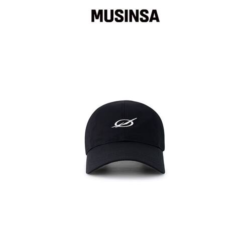 51PERCENT 平面LOGO帽子 - 黑色 MUSINSA韩国直邮官方正品