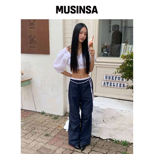 YOUHEE [3COLORS] 棉质分层宽松裤 MUSINSA韩国直邮官方正品