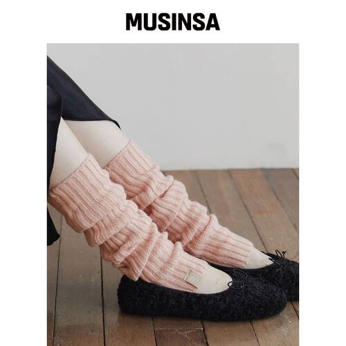 HALDEN 针织腿部保暖器 (F001_粉色) MUSINSA韩国直邮官方正品