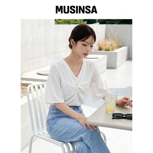 SOUP front包 TWEE blouse (SC4SSF1)韩国官网直邮进口