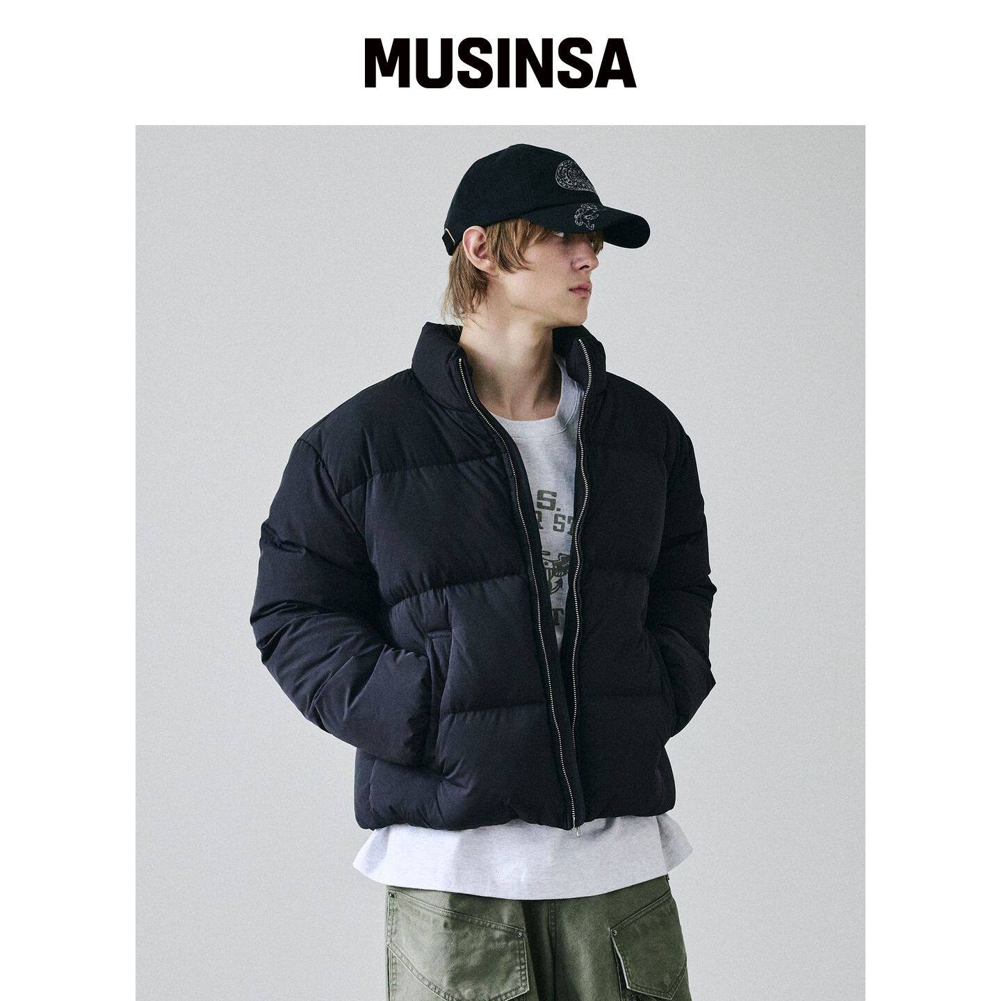 MAISON MINED 应用毛线帽 - 灰色 MUSINSA韩国官网直邮进口