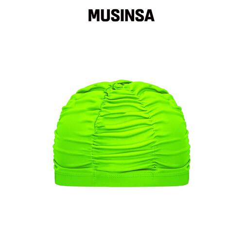 SENTI [SC-W809] 褶皱泳帽 史莱姆 MUSINSA韩国官网直邮进口