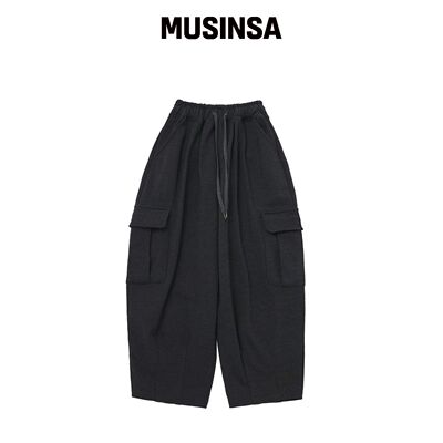 A NOTHING H-T CARGO BALLOON SWEAT PANTS (炭)韩国官网直邮进口