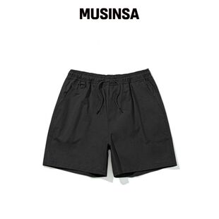 CGP [22SS] 柔软棉质基础短裤_黑色 MUSINSA韩国直邮官方正品