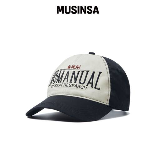 NOMANUAL 2C 卡车司机棒球帽 - 黑色 MUSINSA韩国直邮官方正品