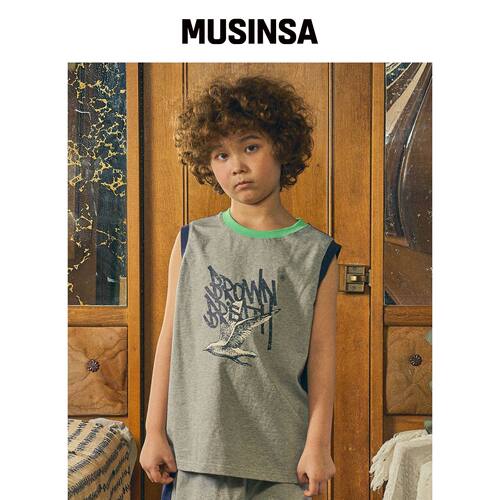 BROWNBREATH KIDS KIDS BE FREE TAG TEE - MELA韩国官网直邮进口