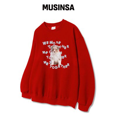 UNION GARMENTS MOVV 运动衬衫 T恤 红色韩国官网直邮进口MUSINSA