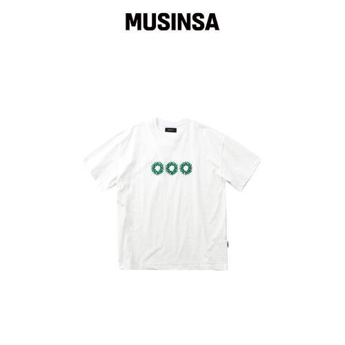 999HUMANITY DVD LOGO 半包 T恤 (OFF WHITE) MU韩国官网直邮进口