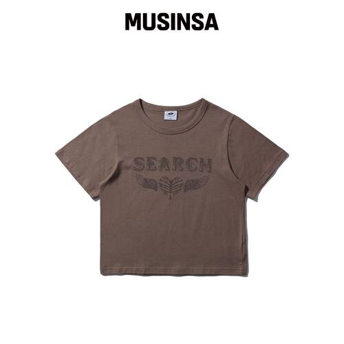 SEARCH410 ANGEL'S LOGO 短款文胸背心韩国官网直邮进口MUSINSA