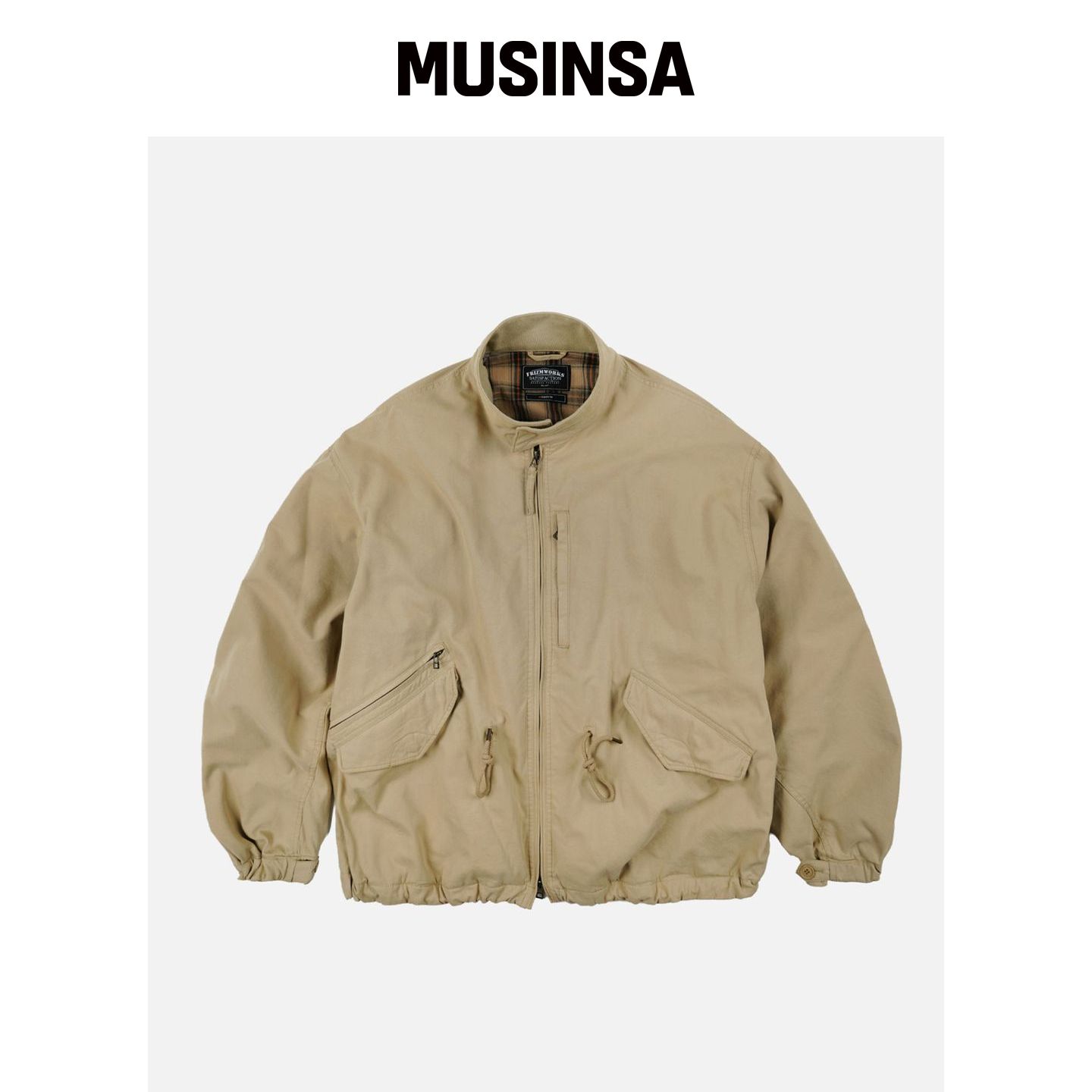 FRIZMWORKS HARRINGTON M65 JACKET _ 米色 MUSI韩国官网直邮进口