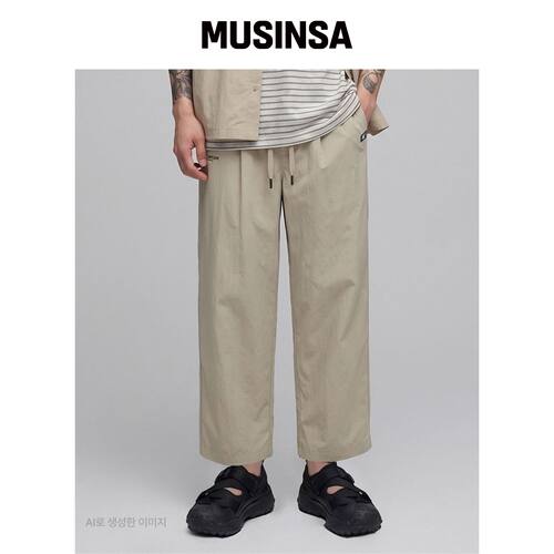 LIFEWORK L2 9分松紧带 cropped pants韩国官网直邮进口