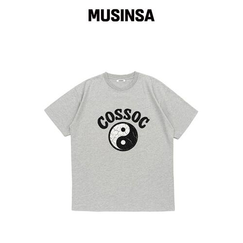 COSO 太极短袖T恤（GREY）韩国官网直邮进口MUSINSA