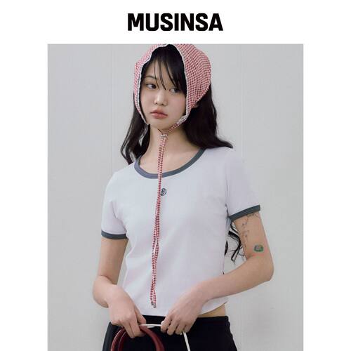 CORALIQUE RINGER SYMBOL T恤 白色 MUSINSA韩国官网直邮进口