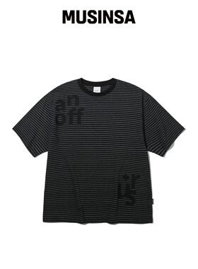 URBANSTOFF Shift Letter T恤（黑色）韩国官网直邮进口