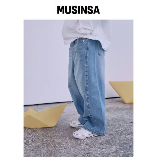 ROANJANE COMMA牛仔裤子 MUSINSA韩国直邮官方正品