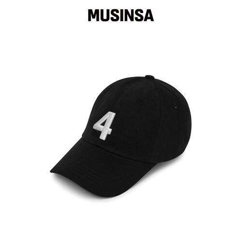 VERUTUM NUMBERING 棒球帽 VLACK 4 MUSINSA韩国官网直邮进口