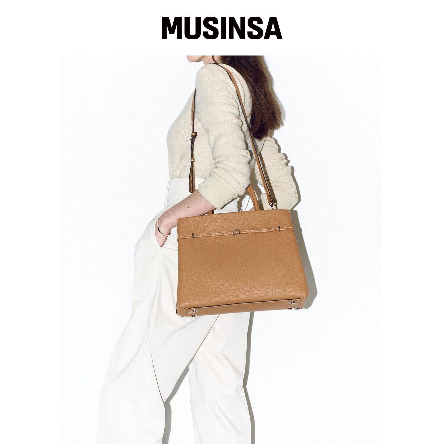 COURONNE Adele Tote 36_RXBTX25642CMX MUSINSA韩国官网直邮进口