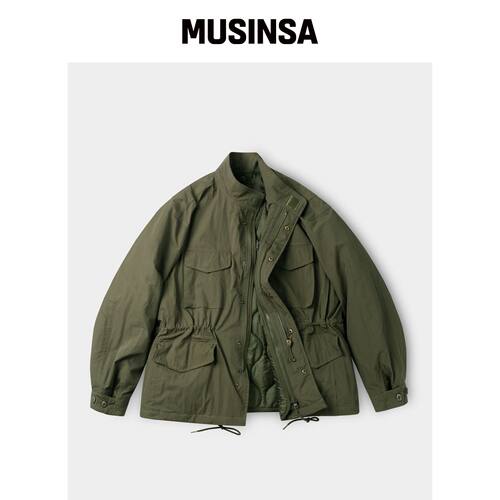 INDUST M65 原版野战夹克_卡其色 MUSINSA韩国官网直邮进口