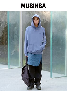 FORMLICH UNIFORM HOODIE / 蓝色 MUSINSA韩国官网直邮进口