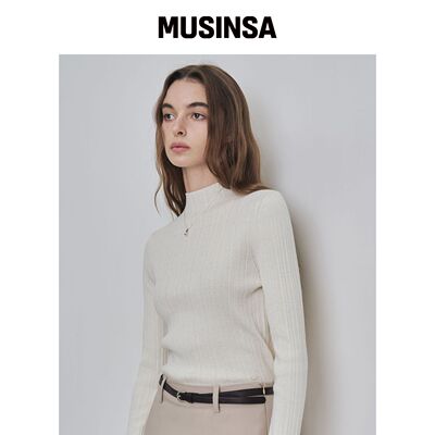 COSTUMEOCLOCK WOMAN [ITALY] 修身高领针织衫 5韩国官网直邮进口