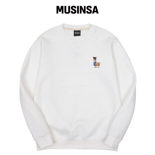 OKSTAR PACA刺绣特种面料运动衬衫 MUSINSA韩国直邮官方正品