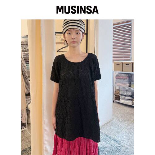 KOOKEESEE MARGARET 蕾丝上装 (VLACK) MUSINSA韩国官网直邮进口