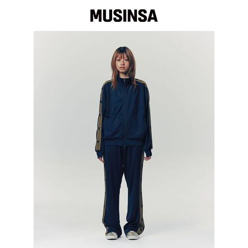 ISTKUNST IK 运动针织长裤_藏青色(IK2FSMPA10A)韩国官网直邮进口