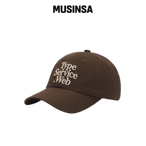 TYPESERVICE Typeservice 网帽 [棕色] MUSINSA韩国官网直邮进口