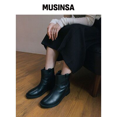 EIFFELCLASSIC m107 半靴子 - VLACK MUSINSA韩国官网直邮进口