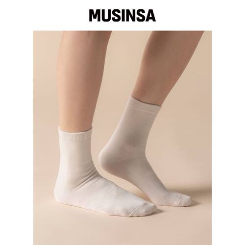SOCKPIENS [8包] 36克MOOZ中筒袜 MUSINSA韩国官网直邮进口