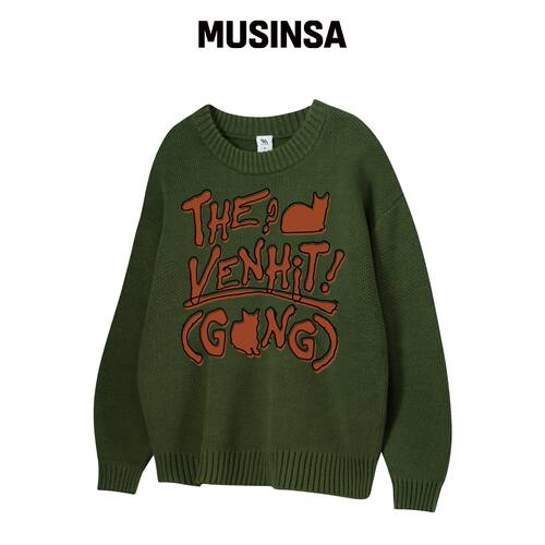 VENHIT Naughty Boy 圆领针织衫 MUSINSA韩国直邮官官网直邮进口