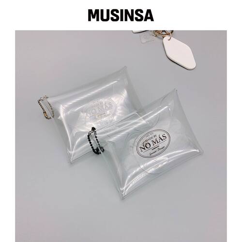NO MAS PVC 卡支架 (CLEAN/BLACK)韩国官网直邮进口MUSINSA