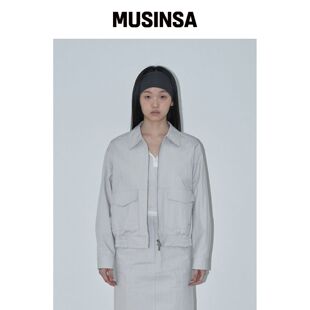 TEXT ROOM Marlene blouson_面霜韩国官网直邮进口MUSINSA