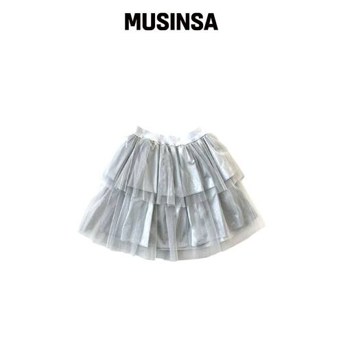 ROANJANE 闪亮纱裙（银色） MUSINSA韩国官网直邮进口
