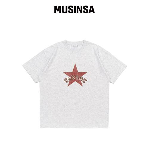 COSO 星COSO短袖T恤（浅灰色）韩国官网直邮进口MUSINSA