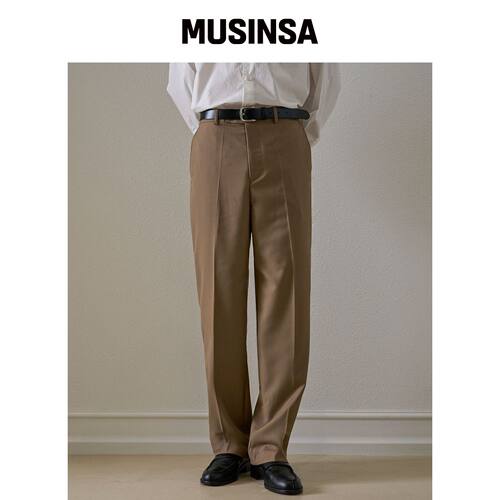TRIP LE SENS CUSTOM FORMAL 直筒slacks_婴儿色韩国官网直邮进口