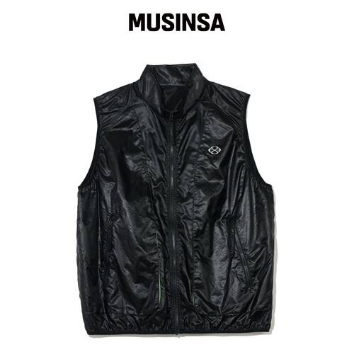 NONTYPE HIDDEN EFFECT LIGHT WIND VEST (黑色)韩国官网直邮进口