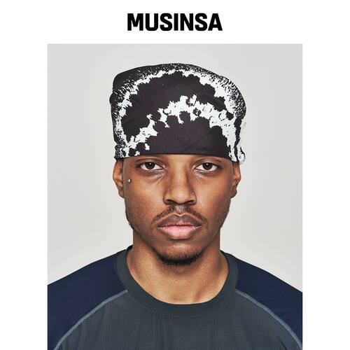 THEWARLD AAS 跑步头巾围巾 (WHITE)韩国官网直邮进口MUSINSA