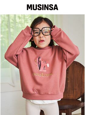 BEACHESAND CREAM KIDS CHIPMUNK 图案运动衬衫 韩国官网直邮进口