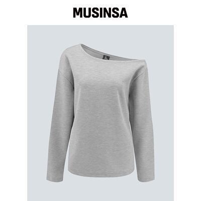 THE DREAMER 云朵居家服露肩上衣泥膜灰韩国官网直邮进口MUSINSA