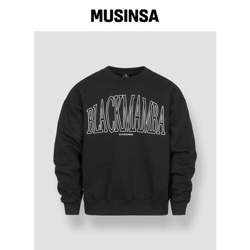 BLACKMAMBA [ L~3XL ] SIGNATURE大logo运动衬衫韩国官网直邮进口