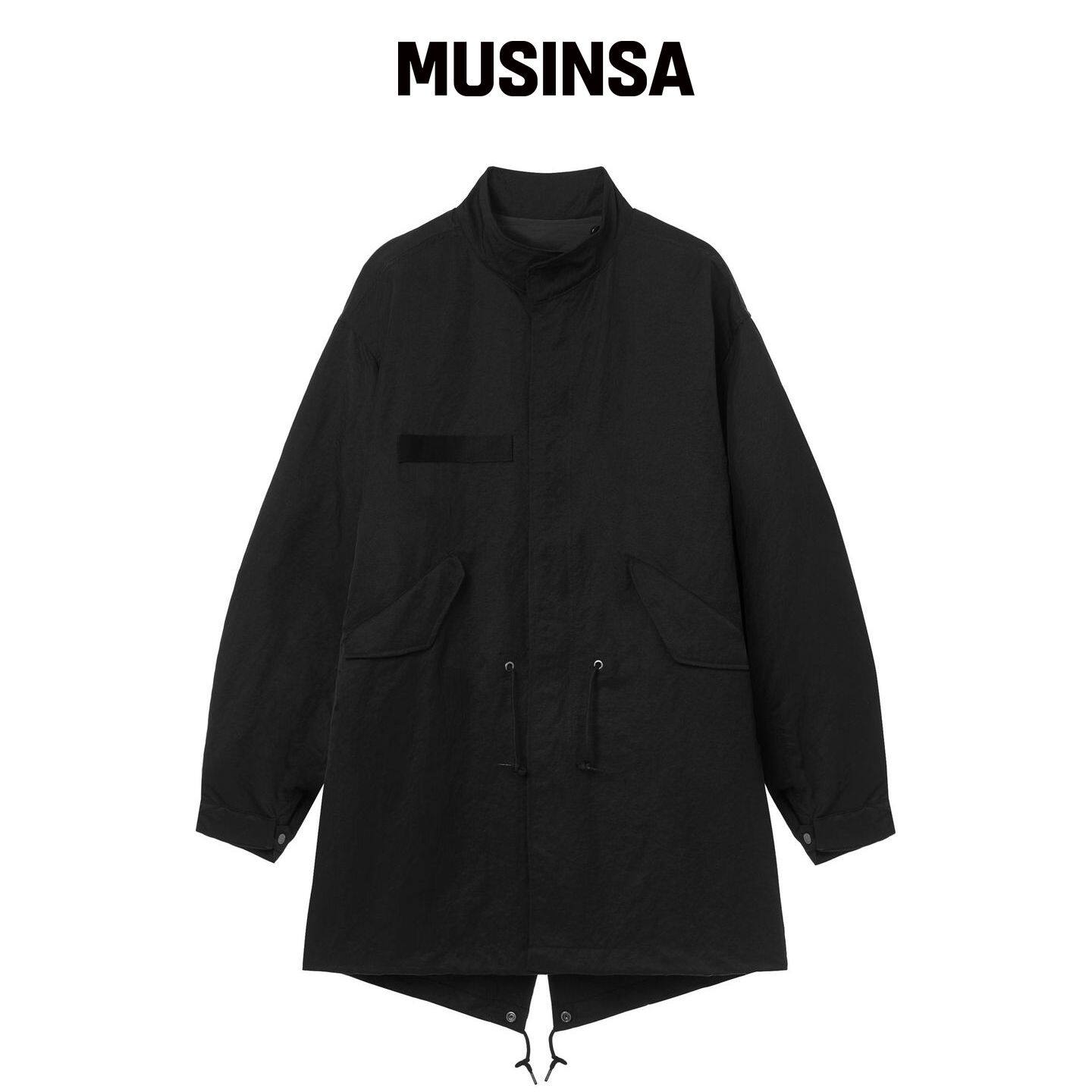HARDGEAR APPAREL 军装风派克大衣黑色 MUSINSA韩国官网直邮进口