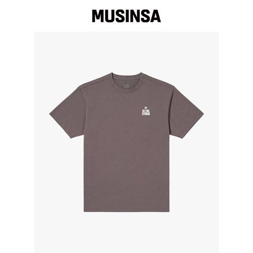 GOALSTUDIO MS ESSENTIAL AIRDRY TEE-BROWN MUS韩国官网直邮进口