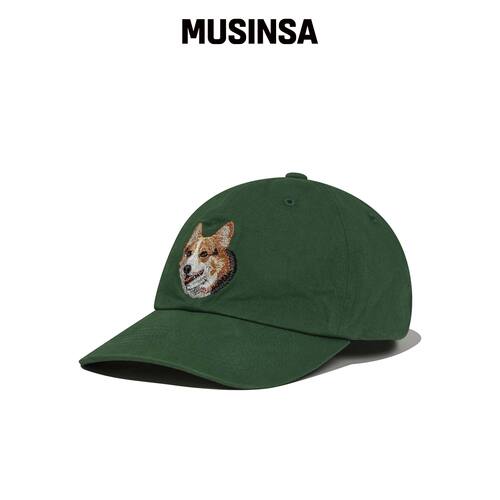 RETRIEVER CLUB CORGI 棒球帽 [绿色]韩国官网直邮进口MUSINSA