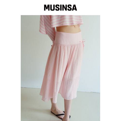 MURMURE 泡泡纹低摆裙_Bubble Skirt韩国官网直邮进口MUSINSA