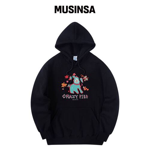 RADINEO CRAZY PICO 连帽卫衣 VLACK韩国官网直邮进口MUSINSA