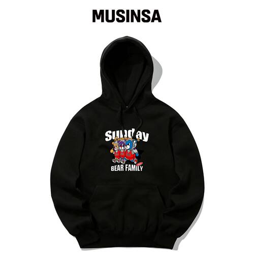 TRIPSHION SUNDAY RUNNING BEARS GRAPHIC 连帽 韩国官网直邮进口