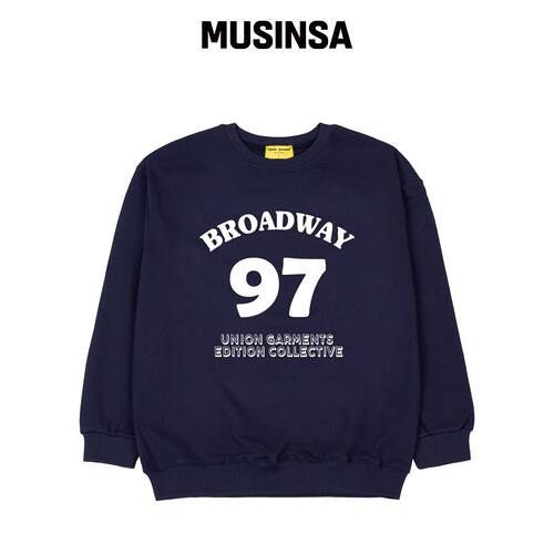 UNION GARMENTS 97布罗德威 毛圈布 宽松版型 运韩国官网直邮进口