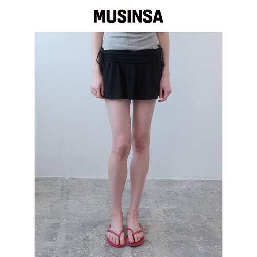 PISCESS 折叠裙子短裤__3种颜色 MUSINSA韩国官网直邮进口